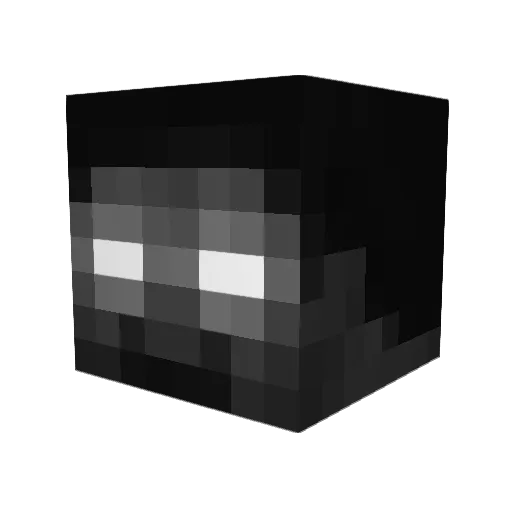 SophieRainPL Minecraft avatar head, 3D render
