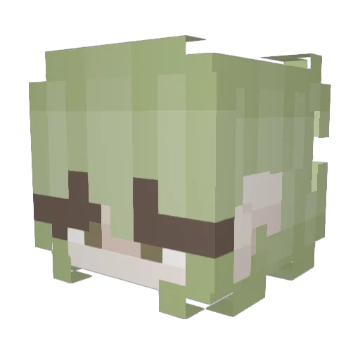 Sophieskind Minecraft avatar head, 3D render