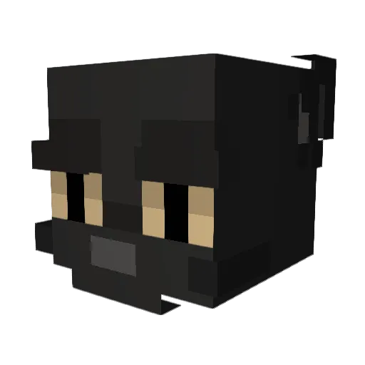 Sophisstreaming_ Minecraft avatar head, 3D render