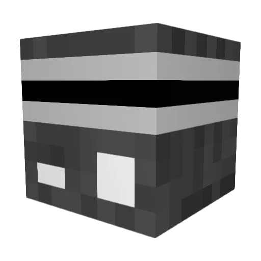 Soppakulho Minecraft avatar head, 3D render