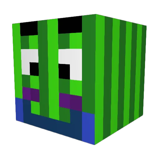 SoppierTree7478 Minecraft avatar head, 3D render
