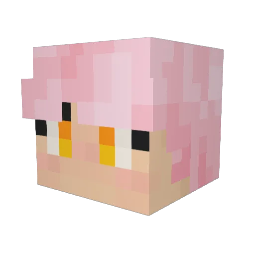 Sopsy_Hallow Minecraft avatar head, 3D render
