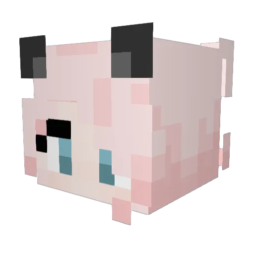 SorByxx Minecraft avatar head, 3D render