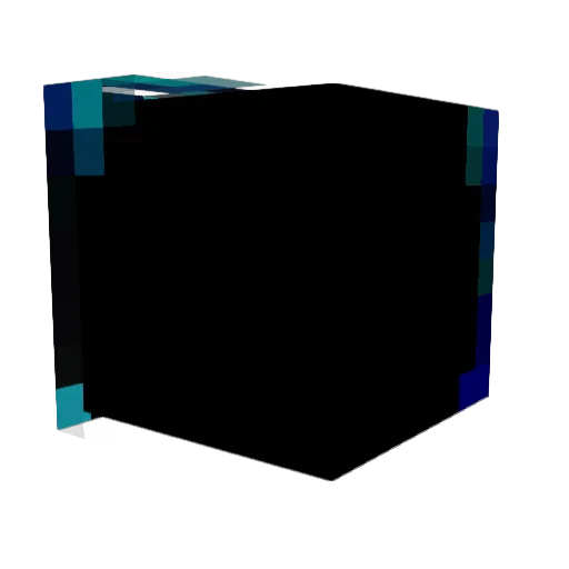 Sora1994 Minecraft avatar head, 3D render