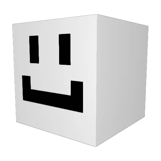 Sora_isgone Minecraft avatar head, 3D render
