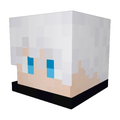 SoraonMinecraft Minecraft avatar head, 3D render