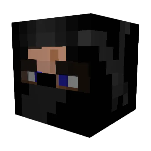 Soratobu729 Minecraft avatar head, 3D render