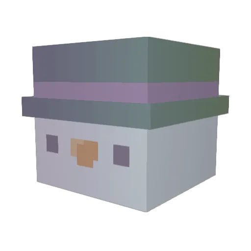 Sorcerer_Vaati Minecraft avatar head, 3D render