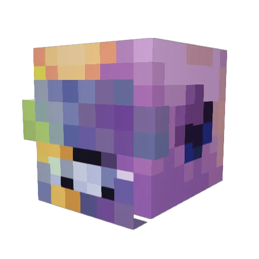 Soremaker25 Minecraft avatar head, 3D render