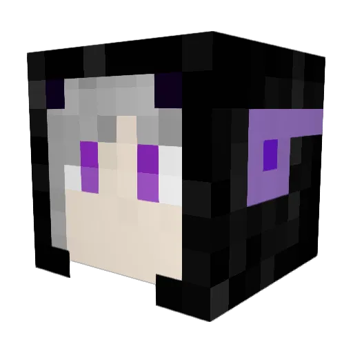 SorenEricMent Minecraft avatar head, 3D render