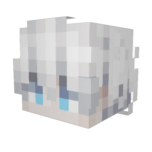 SorenSaint Minecraft avatar head, 3D render