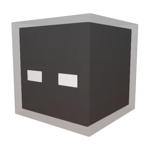 SorexUltra Minecraft avatar head, 3D render