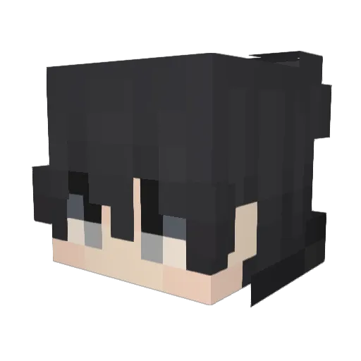 Sorgul666 Minecraft avatar head, 3D render