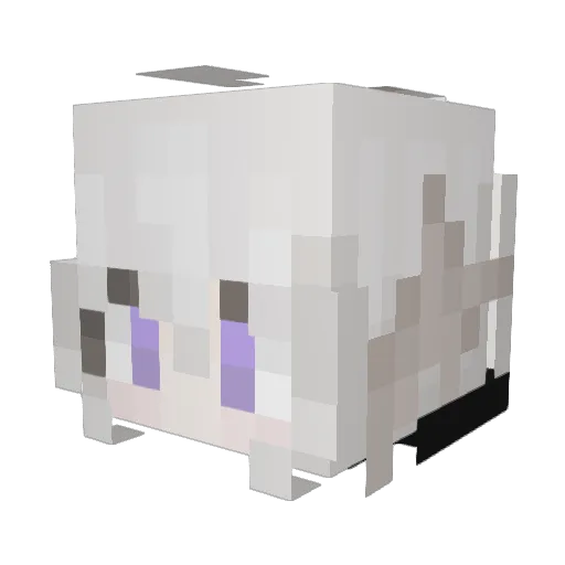 Sorian_ Minecraft avatar head, 3D render