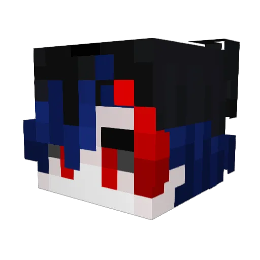 SorickCH Minecraft avatar head, 3D render