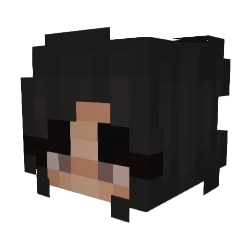 Sorii_Amore Minecraft avatar head, 3D render