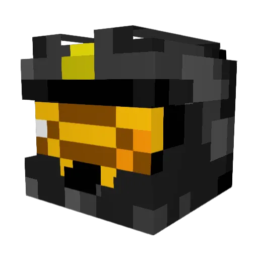 Sorisha Minecraft avatar head, 3D render