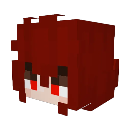 Sorkpvp Minecraft avatar head, 3D render