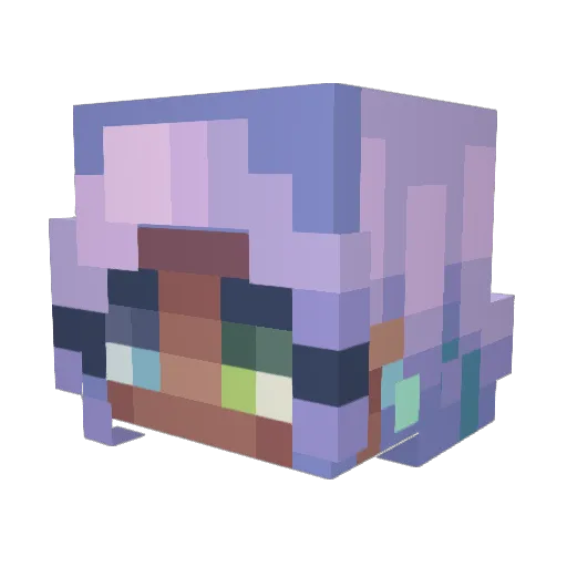 Soro9911 Minecraft avatar head, 3D render
