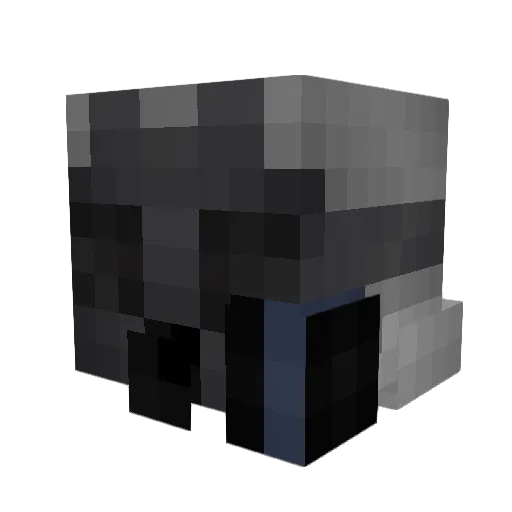Sorokavi Minecraft avatar head, 3D render