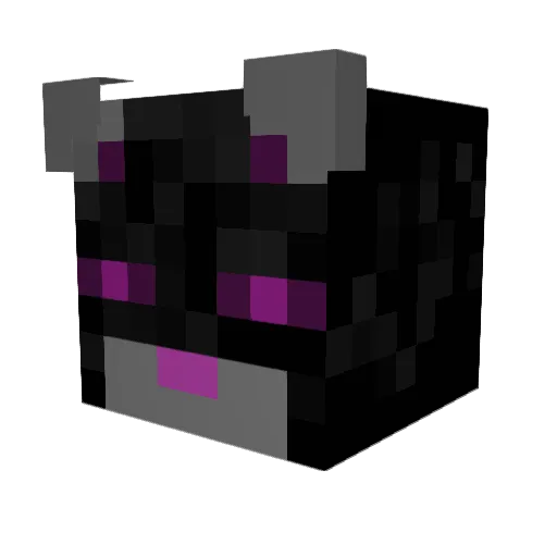 Sorrimi Minecraft avatar head, 3D render