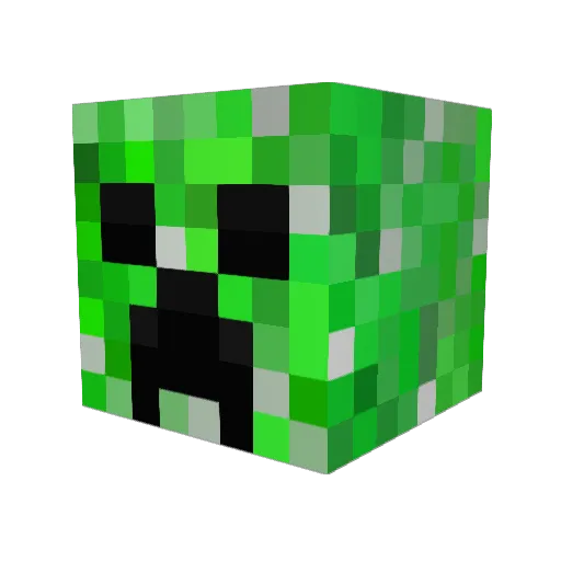Sorrxw Minecraft avatar head, 3D render