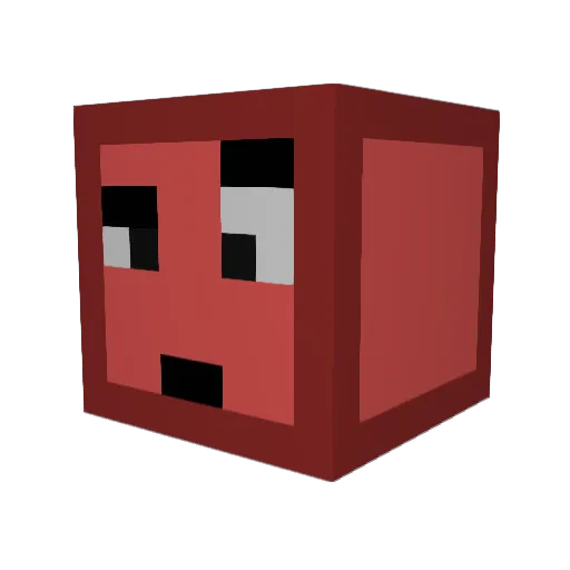 Sorrxxx Minecraft avatar head, 3D render