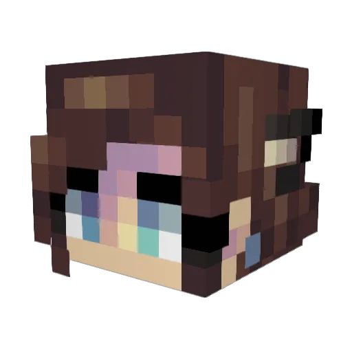 SorryImLikeThis Minecraft avatar head, 3D render