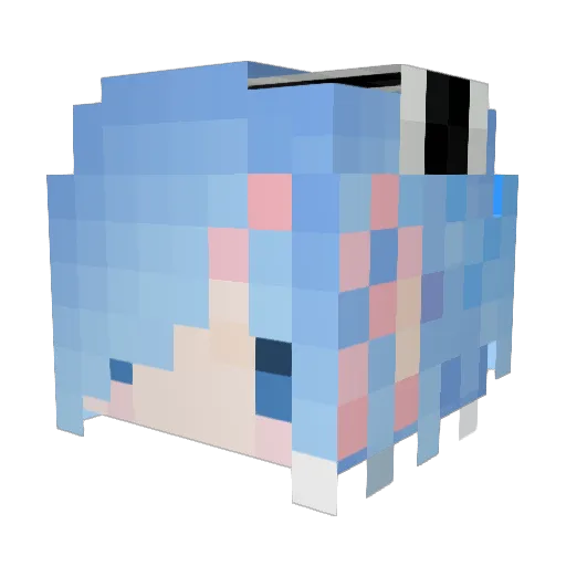 Sorry_PvP Minecraft avatar head, 3D render