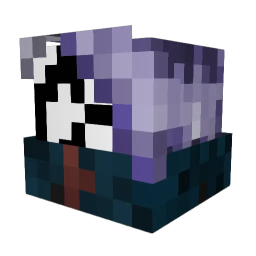 Sosa781 Minecraft avatar head, 3D render
