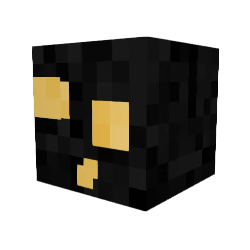 SosigRam Minecraft avatar head, 3D render