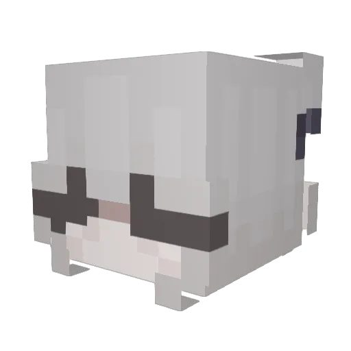 Sosna___ Minecraft avatar head, 3D render