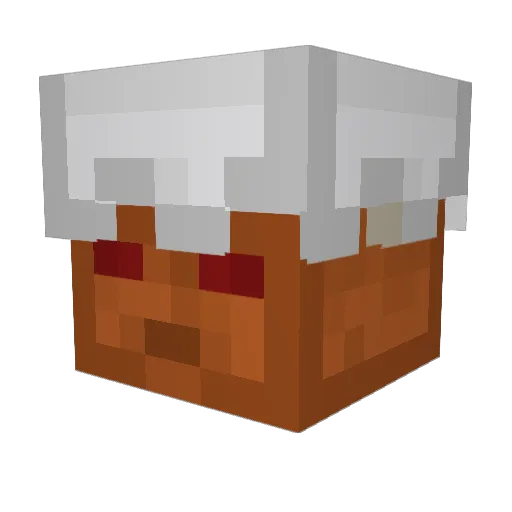 SosoLuvsRice Minecraft avatar head, 3D render