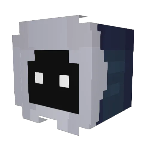 Sosthene Minecraft avatar head, 3D render