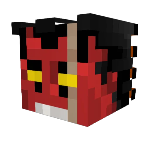 Sosuke_Aizen7 Minecraft avatar head, 3D render