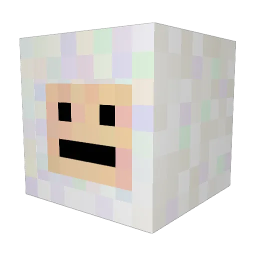 Sosul__ Minecraft avatar head, 3D render