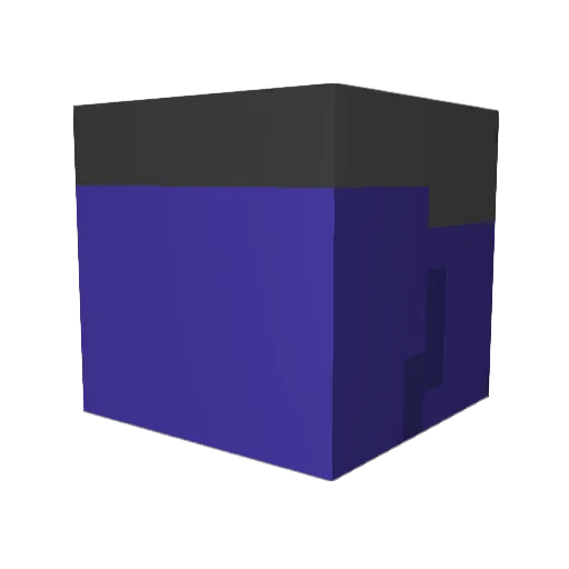 Sot_ttv Minecraft avatar head, 3D render