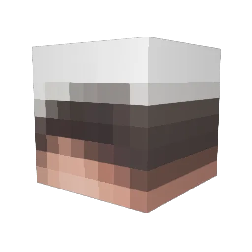 Sotch207 Minecraft avatar head, 3D render