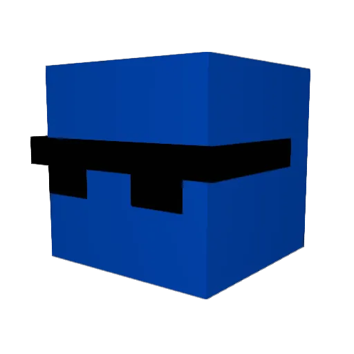 Sotg_ Minecraft avatar head, 3D render