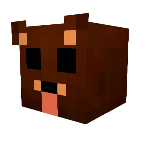 Sotis05 Minecraft avatar head, 3D render