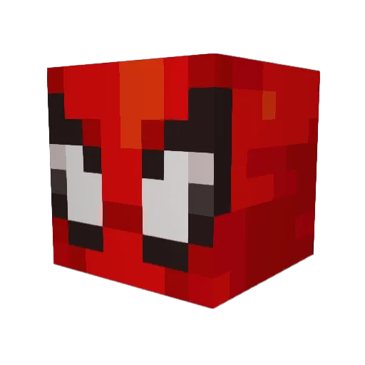 Sottx Minecraft avatar head, 3D render