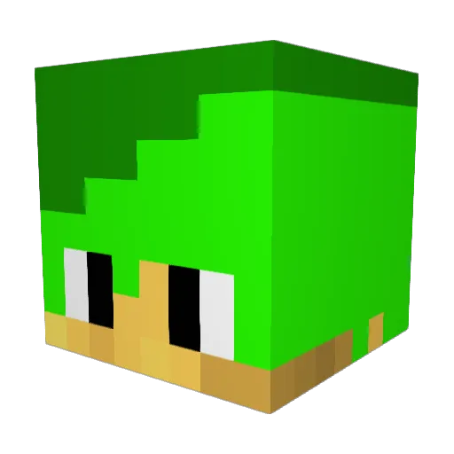 Soul1987 Minecraft avatar head, 3D render
