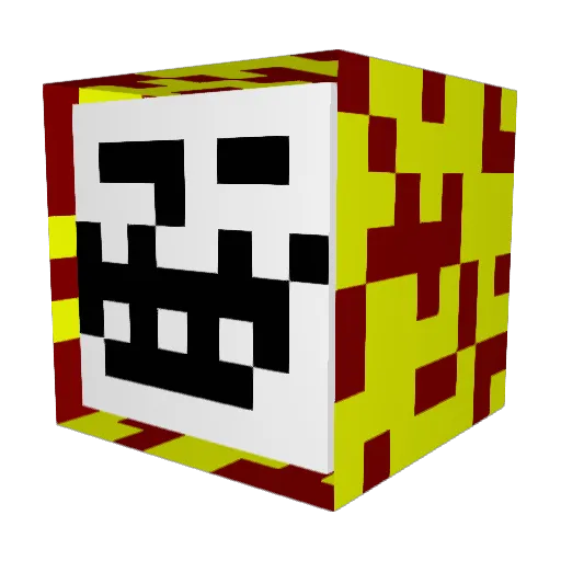 Soul8410 Minecraft avatar head, 3D render