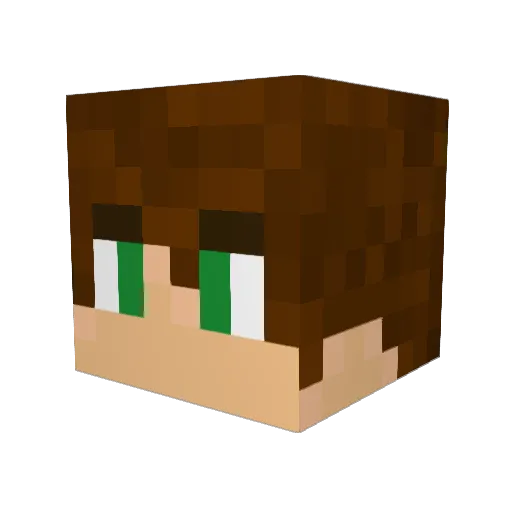 SoulConsumption Minecraft avatar head, 3D render