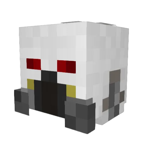 SoulGrinder96 Minecraft avatar head, 3D render