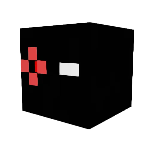SoulOfMan Minecraft avatar head, 3D render