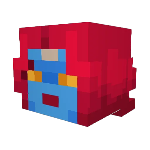 SoulSentinel13 Minecraft avatar head, 3D render