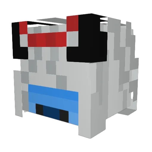 SoulStartzz Minecraft avatar head, 3D render