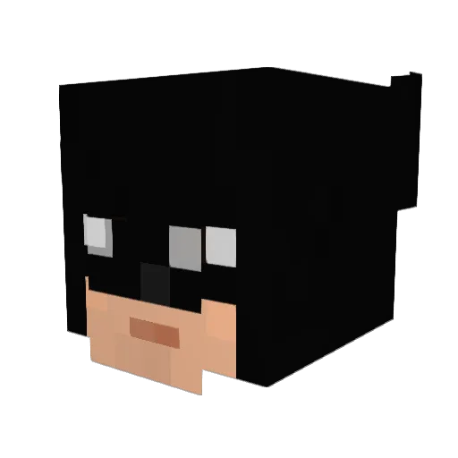 SoulSucker72 Minecraft avatar head, 3D render