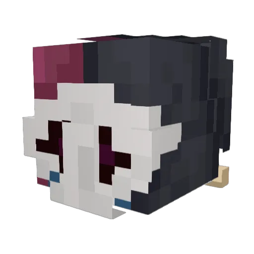 SoulTinkerer Minecraft avatar head, 3D render